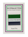 Pin Badge Vote for Women Flag