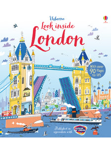 Look Inside LondonBook by Jonathan Melmoth, published by Usborme/Museum of London