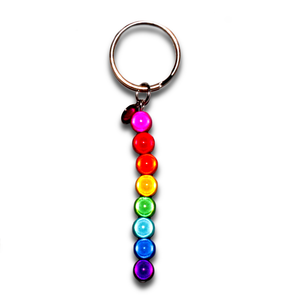 Keyring GB Rainbow Holographic Drop D